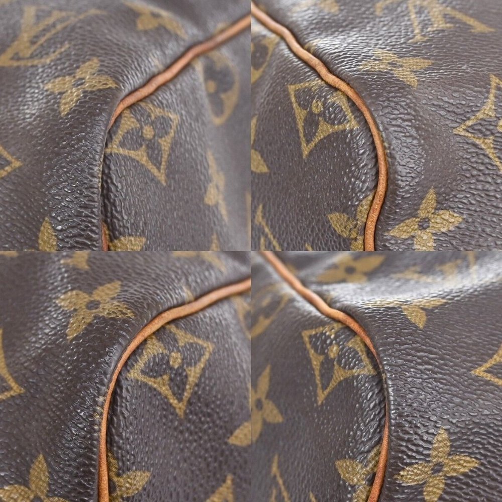 LOUIS VUITTON Speedy 30 Travel Hand Bag Monogram Leather Brown - Picture 13 of 16